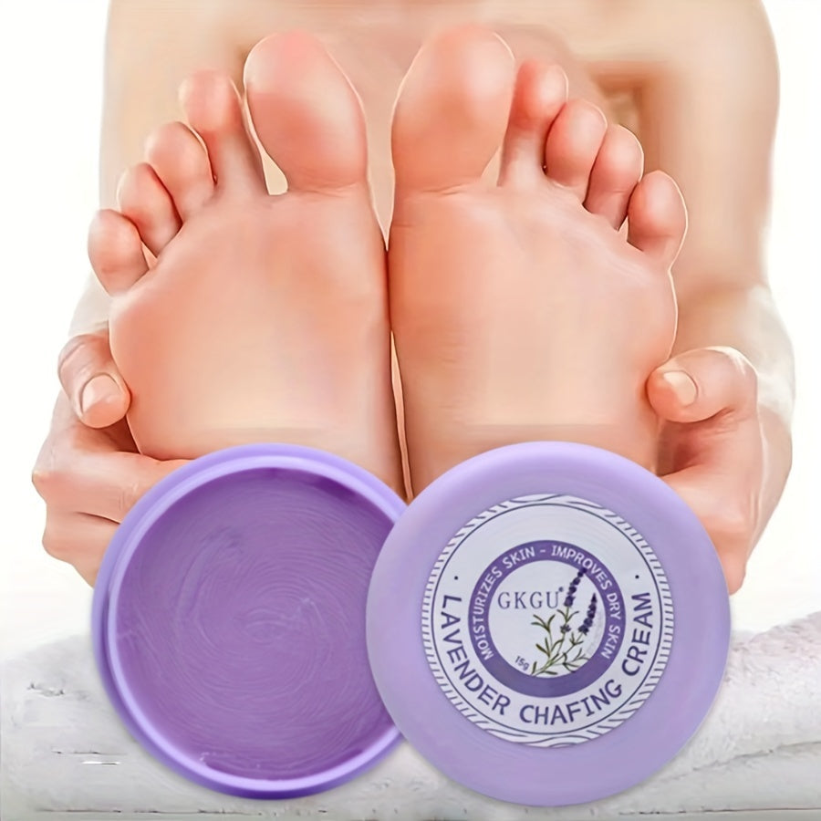 Crema hidratante de lavanda para manos y pies unisex para piel seca y agrietada