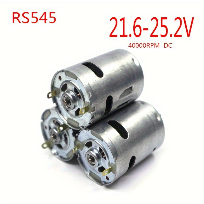 Vakum tozalash va quvvat asboblari uchun yuqori tezlikdagi DC motor 21.6-25.2V 40000-45000RPM