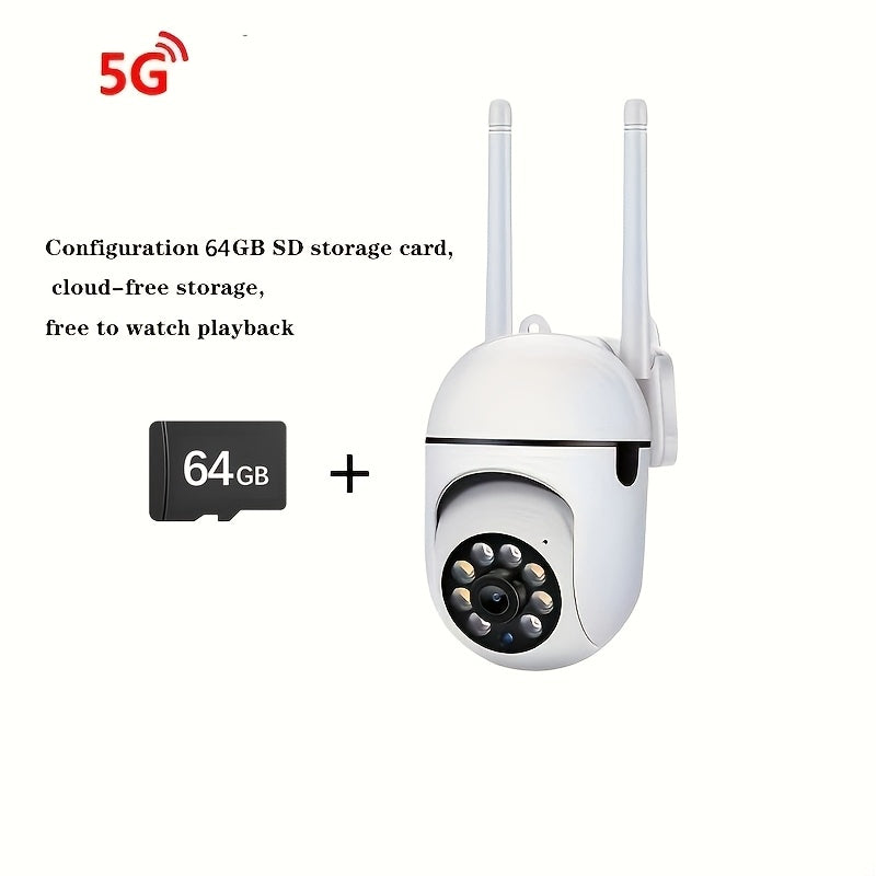 Simsiz Ikki Toifa Wi-Fi Kamerasi 355 daraja panoramali ko'rinishlar, aqlli uy kuzatuv imkoniyatlari, harakatni aniqlash signalizatsiyasi, tungi ko'rish, ikki tomonlama aloqa, ichki monitoring va xavfsizlik xususiyatlarini taklif etadi.