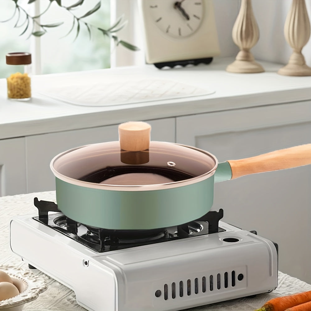 Qattiq yopishmaydigan qovurilgan pan, go'sht, tuxum va stir-fry uchun bir xilda issiqlik taqsimoti bilan - Oila pishirish ehtiyojlari va ko'p qirrali oshxona asoslari uchun ideal.