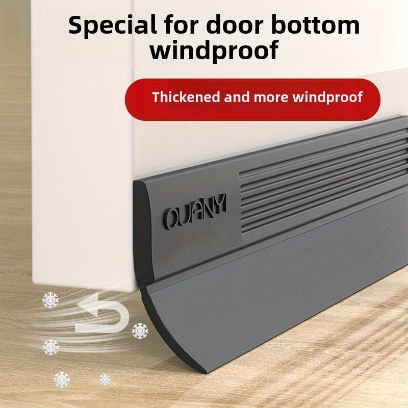 Windproof Door Seal Strip Self-Adhesive Soundproof Waterproof for Glass and Wooden Doors