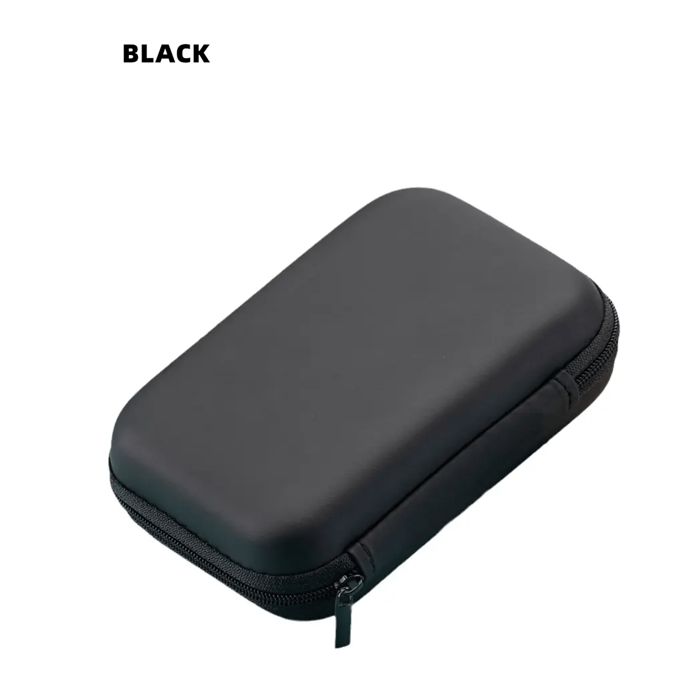 Portativ Tashqi USB Qattiq Disk SSD Qutisi Mobil Quvvat Manbai, Quloqchinlar va Aksessuarlar uchun Saqlash Sumkasi - Uy Tashkiliy uchun Zipli Qop