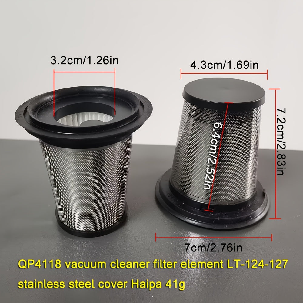 2 dona HEPA changyutgich filtri uchun portativ changyutgichlar QP4118 QP4119 LT-101 LT-105C bilan mos keladi