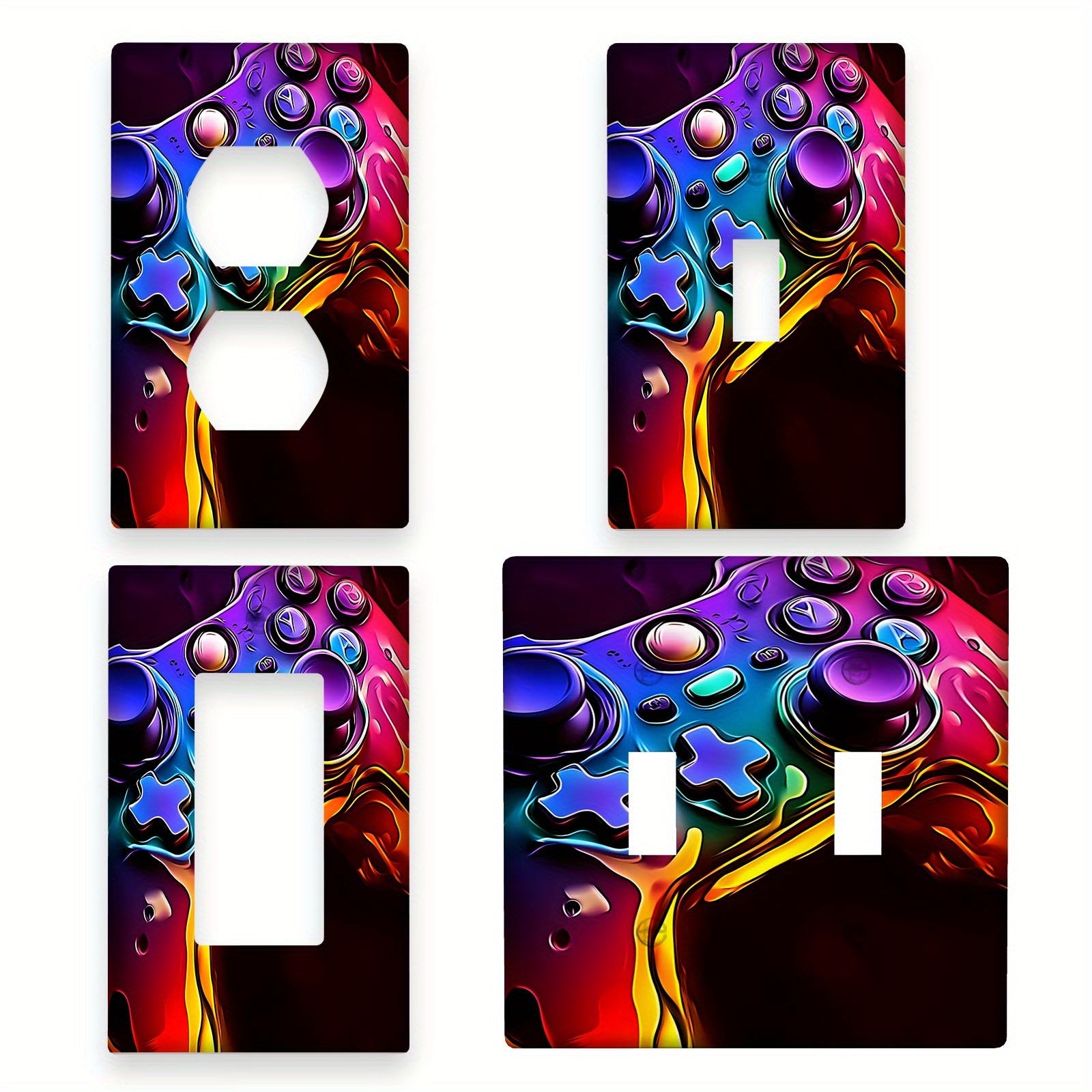 Unbreakable Polycarbonate Light Switch Cover for 1-Gang and 2-Gang Switches