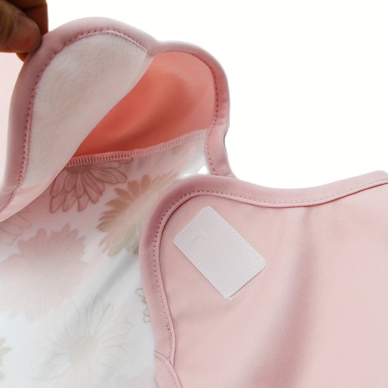 Baby Bibs Waterproof Flower Print Feeding Bibs for Babies 6-54 Months