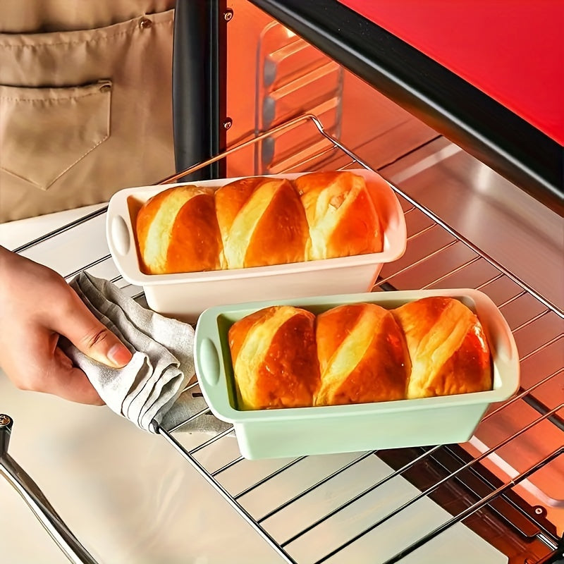 Silicone Loaf Pan Non-Stick Bread Mold for Cakes Breads Meatloaf Quiche 19.2cm x 9.5cm