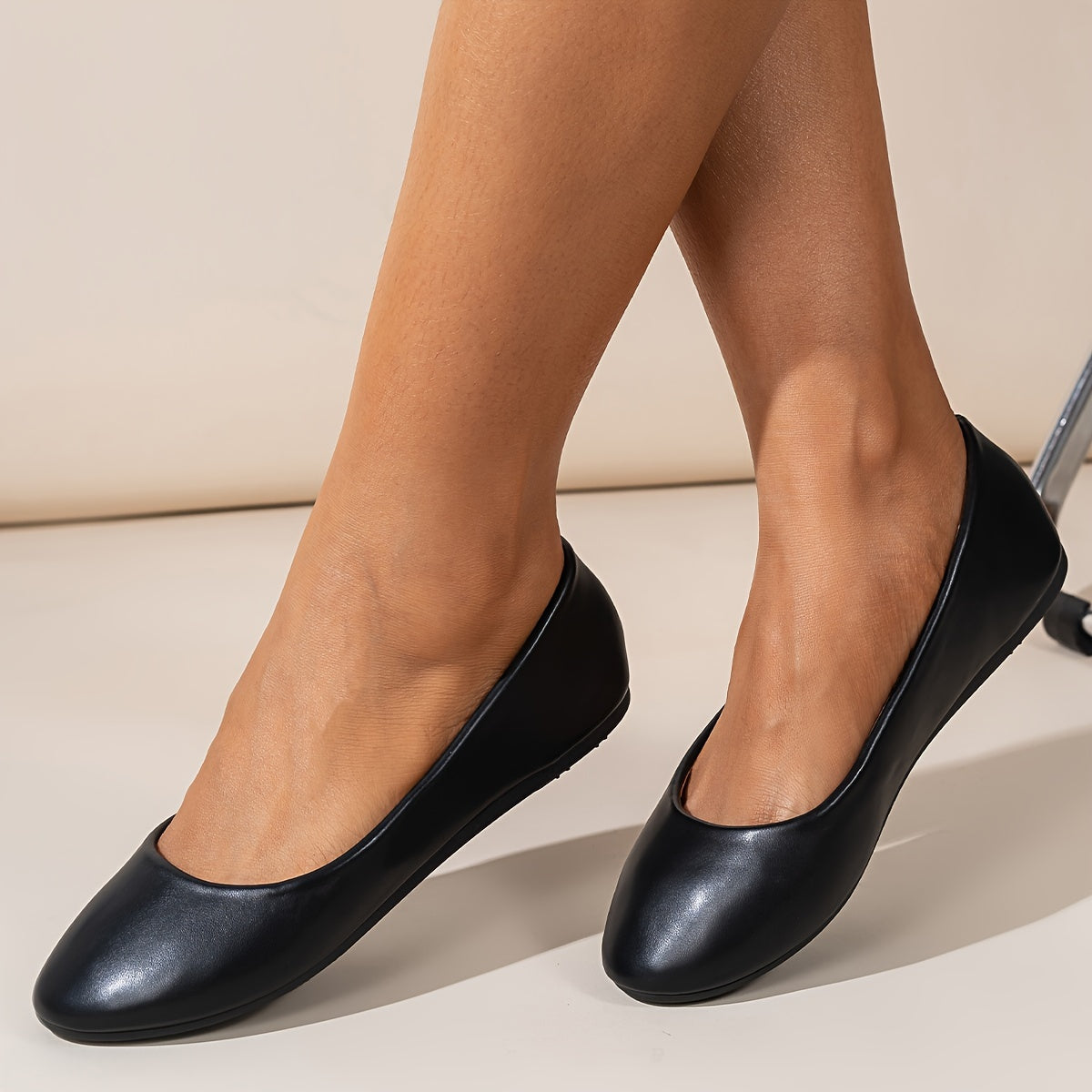 Zapatillas de ballet para mujer transpirables, slip-on, para todas las estaciones, ligeras