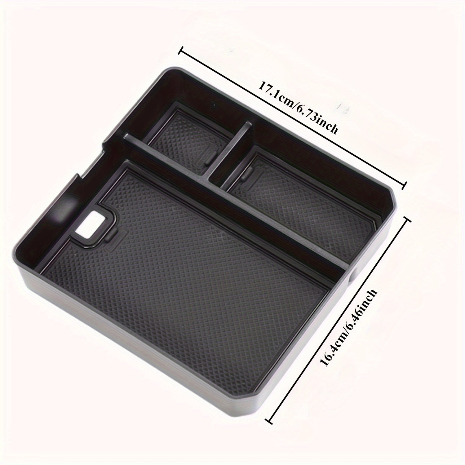 Ящик для хранения в центральной консоли автомобиля для T2 Traveler 2023 2024 2025 бежевая ребристая кожа