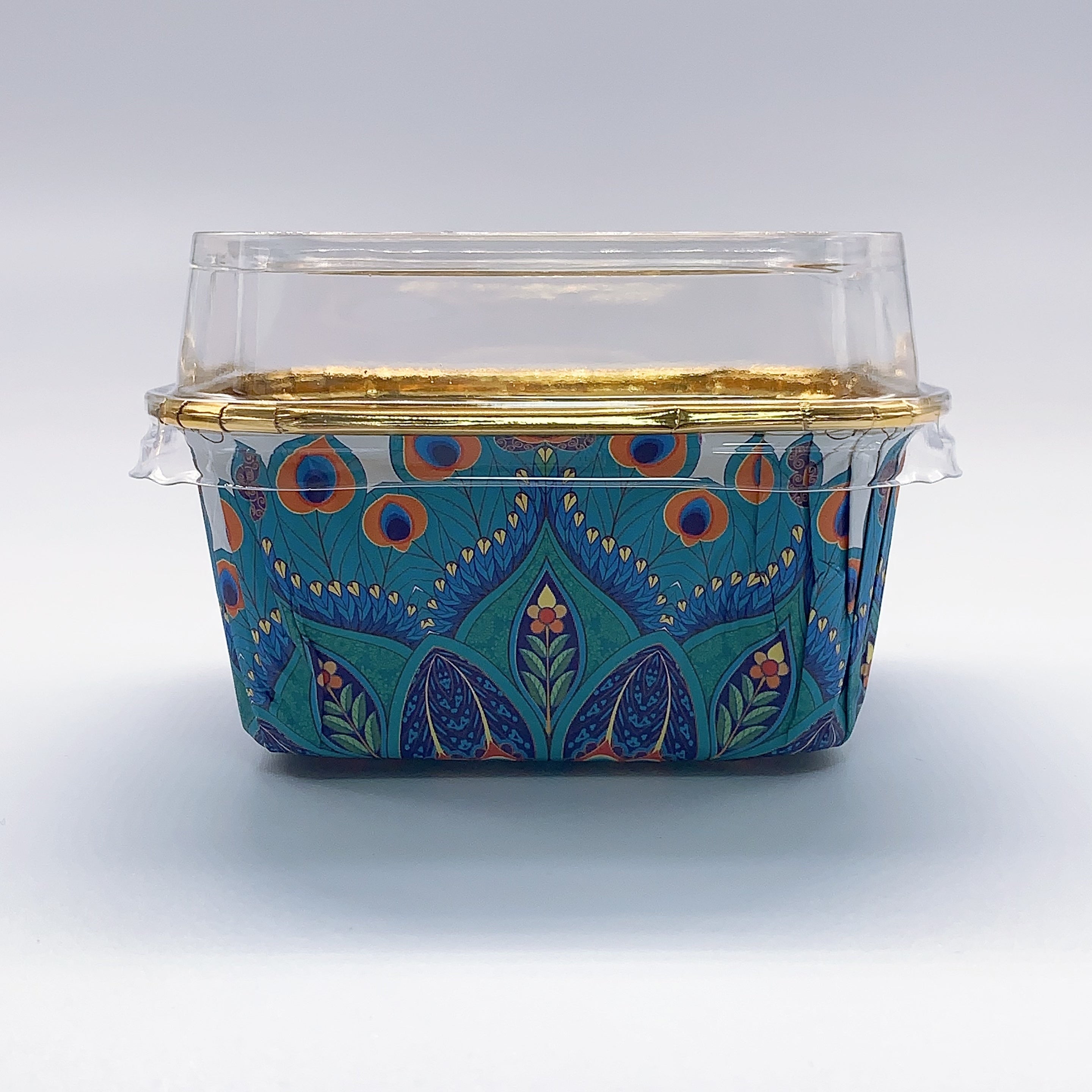 50 ta Boho uslubidagi issiqqa chidamli qog'oz keks uchun shisha, foydalanishga tayyor, yog'ga chidamli tort choynaklari