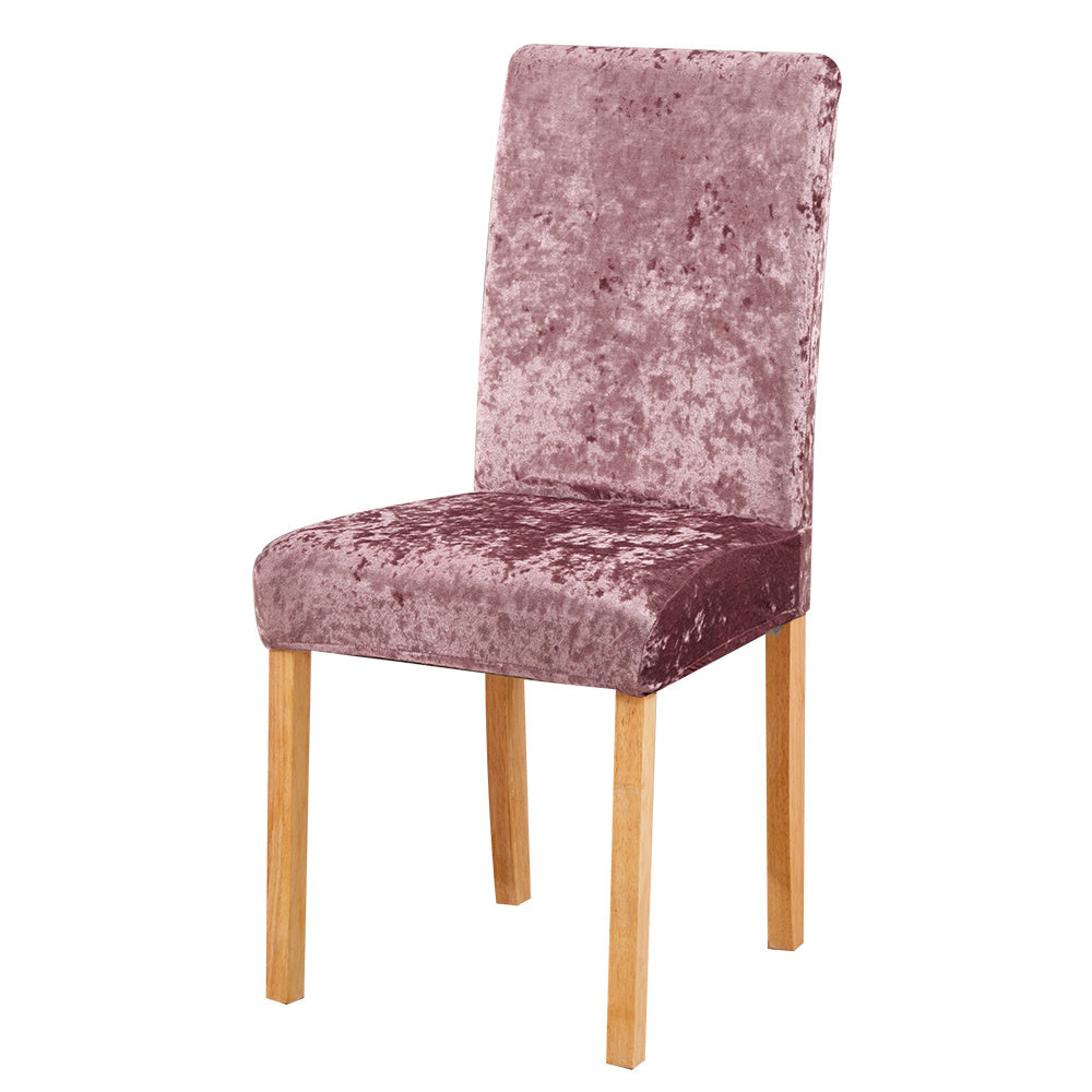Velvet Dining Chair Slipcovers Protect and Add Elegance