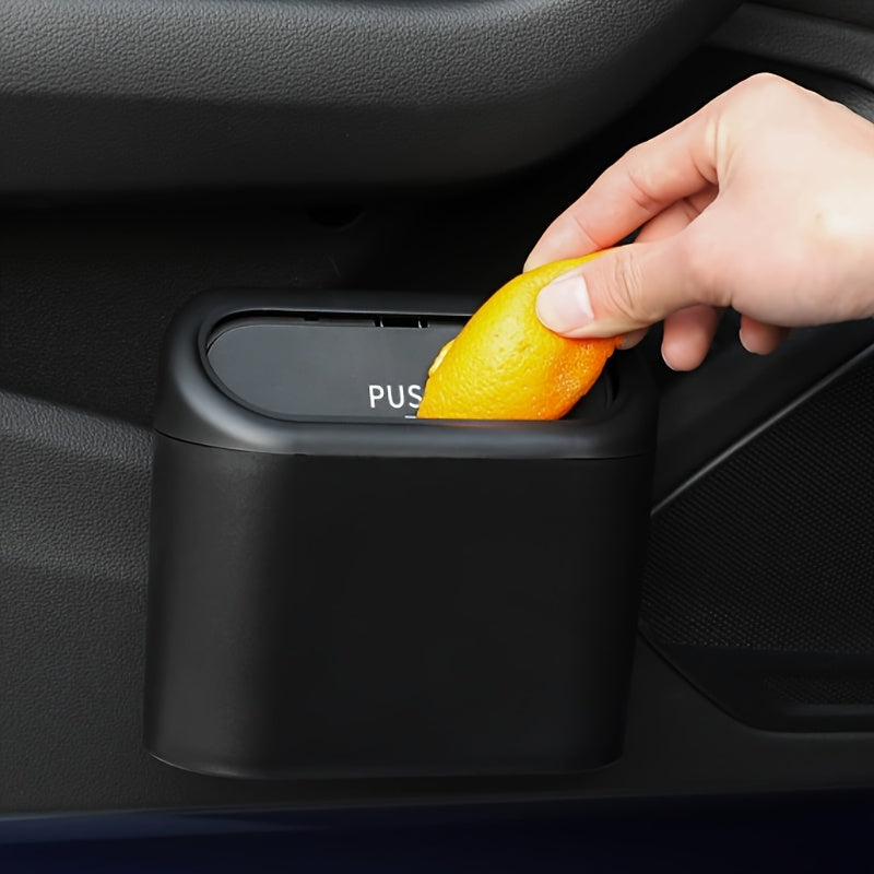 Universal Hanging Car Trash Can Durable PP Material Organizer Storage