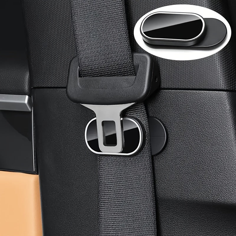 Universal Car Seat Belt Magnetic Bracket Anti-Wear Stabilizer Adjustable Grip