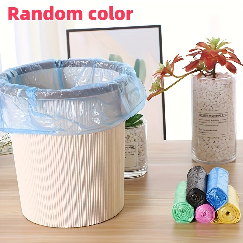 100-Pack Disposable Garbage Bags Set for Kitchen Bathroom and Office