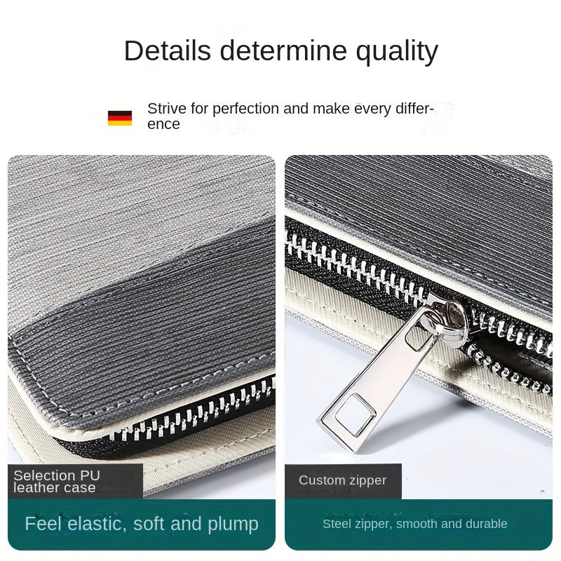 Stainless Steel Fingernail Clipper Set with Storage Case and Precise Blade