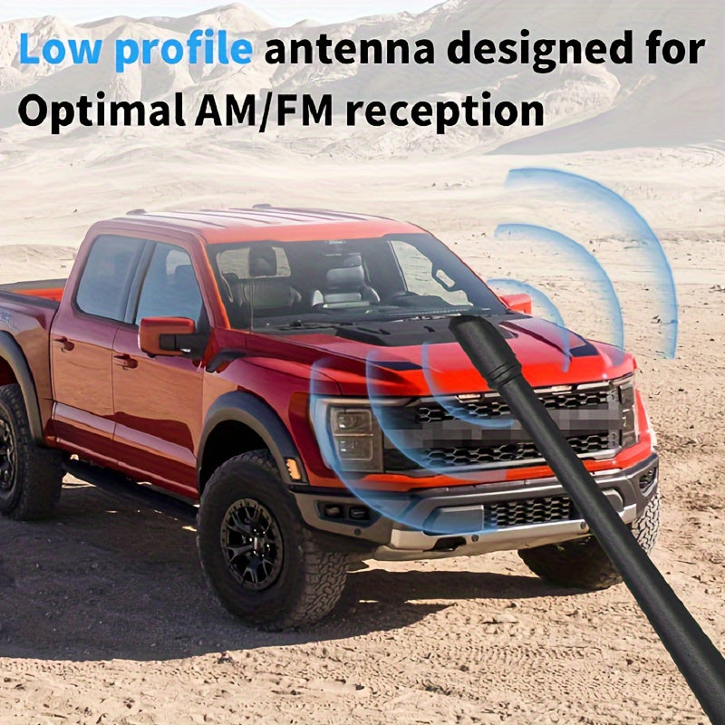 Universal Rubber Car Antenna 17.78cm FM/AM Reception Vehicle Motorcycle