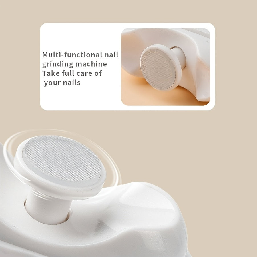Rechargeable Electric Nail File with Lithium Battery 360° Polishing Shaping Manicure Tool