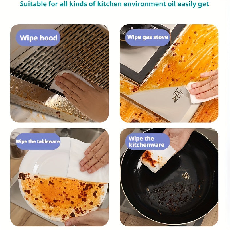 Uyda foydalanish uchun nam tozalovchi matolar: Qo'llarga yumshoq, yog'li dog'larga qarshi kuchli. Uyda oshxona tozalash uchun zarur.