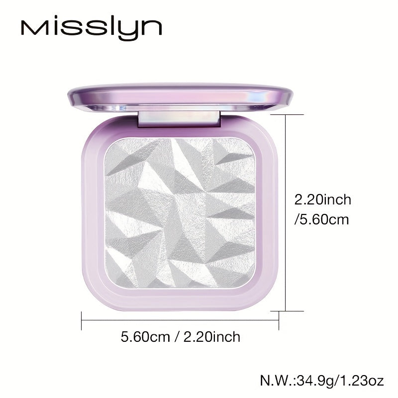 Палитра хайлайтеров и контуринга для лица с мерцающими блестками и сиянием