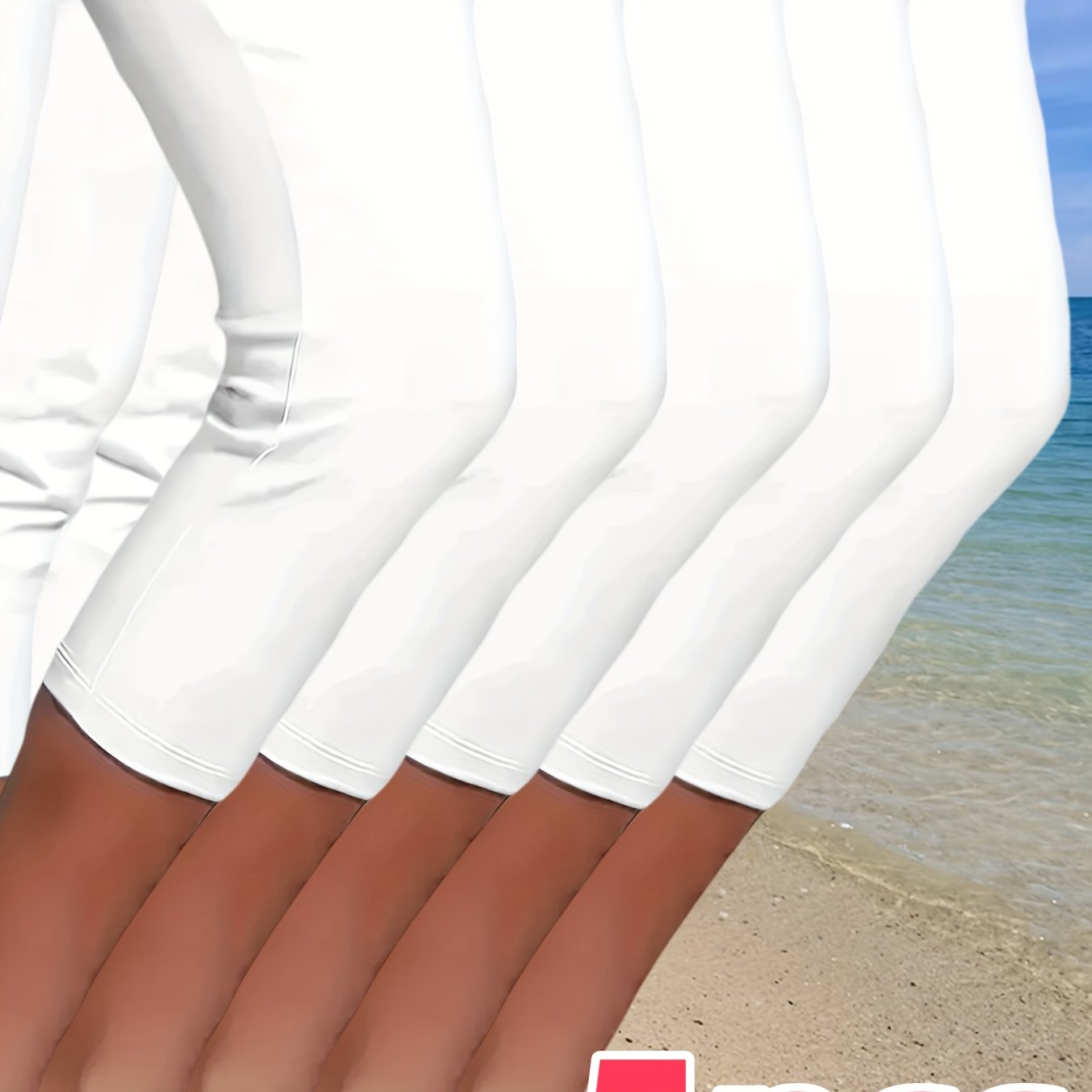 Plus Size Women's Stretchy High-Waisted Capri Leggings Solid Color Casual Pants