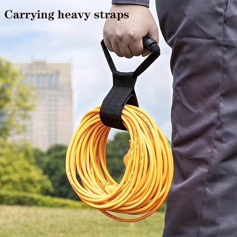 Heavy Duty Garden Hose Storage Strap Garage Storage 44.96cm