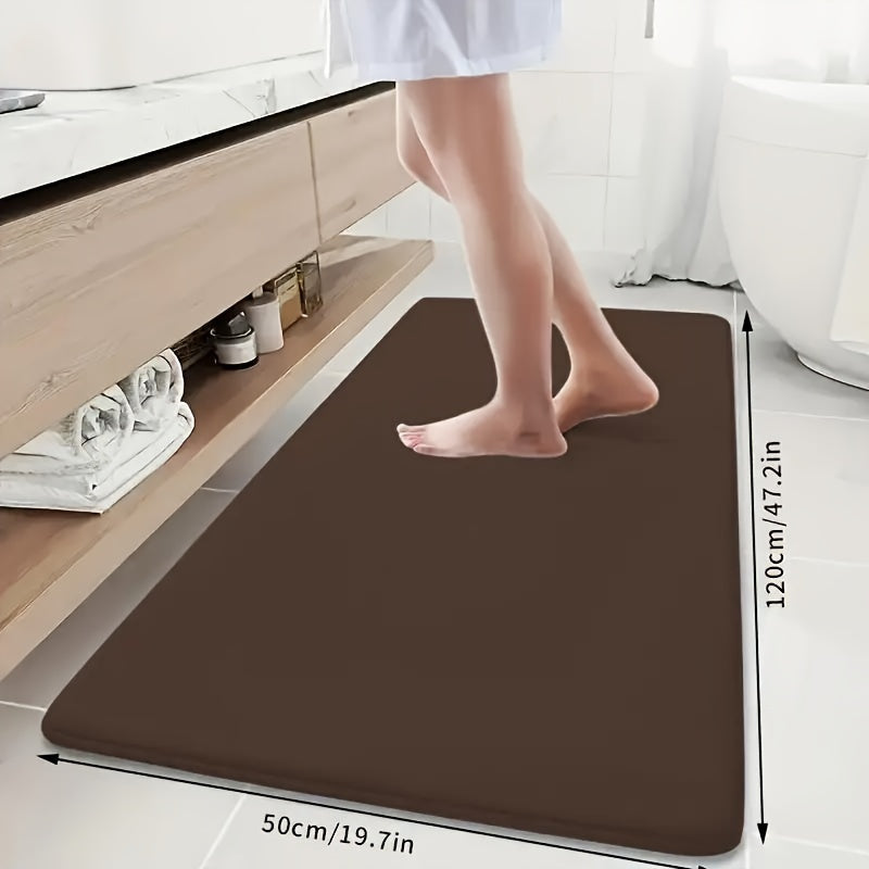 Ultra Soft Non-Slip Bath Mat with Absorbent Material for Bathroom Decor