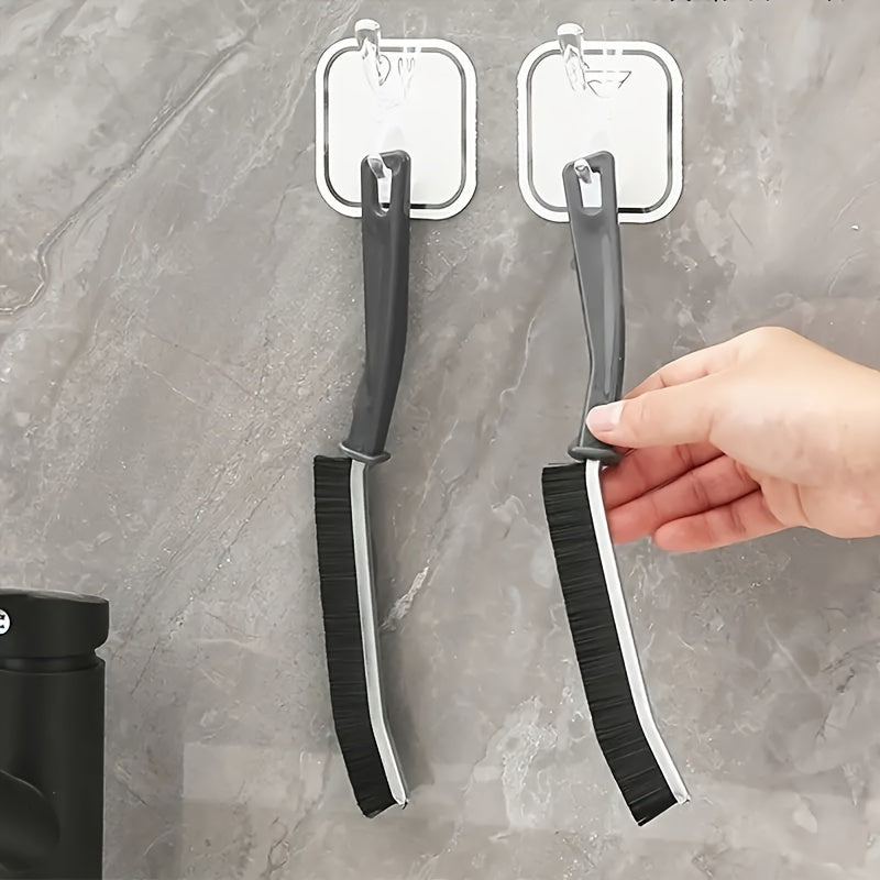 Универсальная щетка для чистки мягких зазоров с длинной ручкой для ванной комнаты, кухни и гостиной