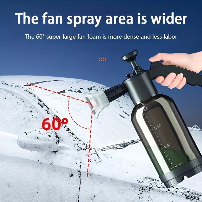 Handheld Car Wash Foam Spray Bottle High-Pressure Cleaning Tool