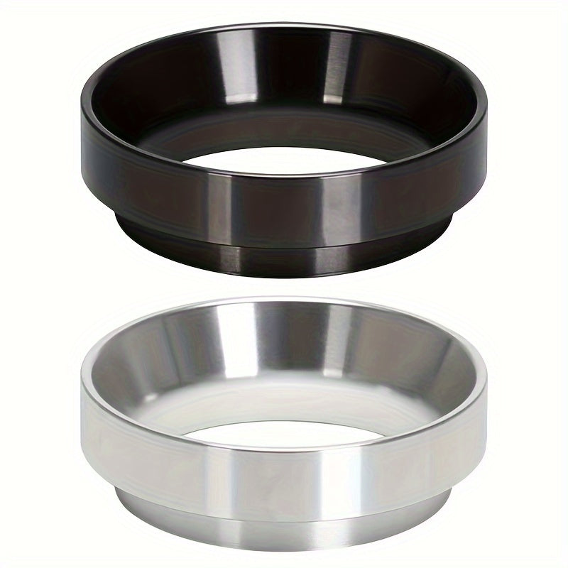 Embudo de dosificación de espresso de aluminio ligero de 51/53/58mm con anillo de café magnético