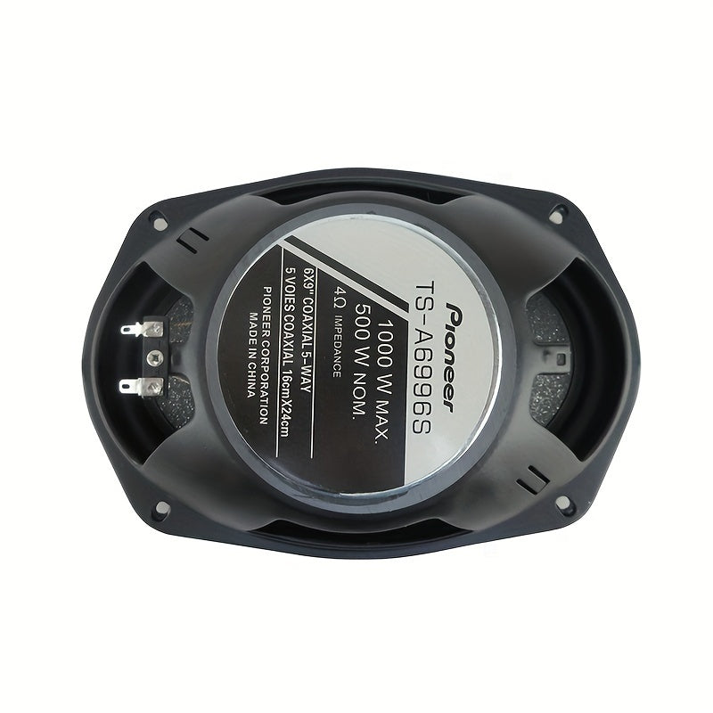 15.24x22.86 cm 1000W 5-Way Car Coaxial Speakers for Vehicle Doors