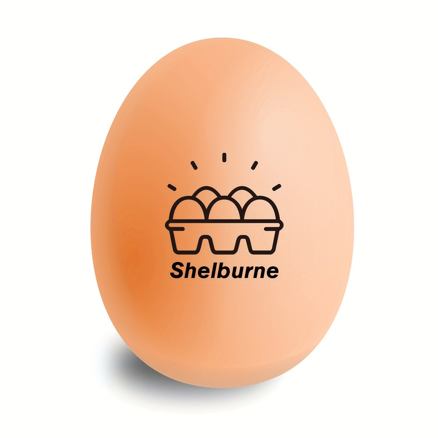 Customizable Round Hard Rubber Egg Stamp for Farm Fresh Chicken and Duck Eggs