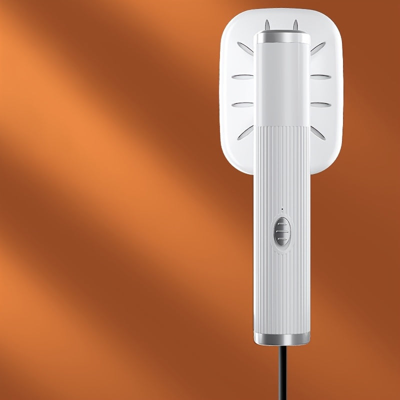 Plancha de mano portátil alimentada por USB sin electricidad blanca removedor de arrugas ventilado para viajes