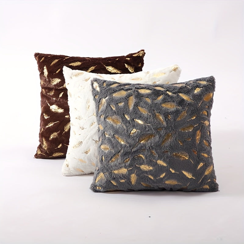 Vintage American Retro Marble Pattern Pillow Cover Light Luxury Solid Color Sofa Cushion Case Machine Washable