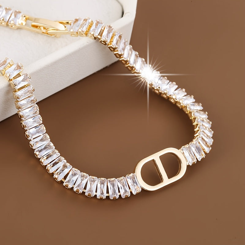 Zamonaviy Koreys uslubidagi bilaguzuk, yoqimli cho'chqa burunli qopqoq bilan, sintetik rhinestone va misdan tayyorlangan, partiyalar uchun mukammal, ideal Sevishganlar kuni sovg'asi, har qanday holat uchun mos zargarlik.