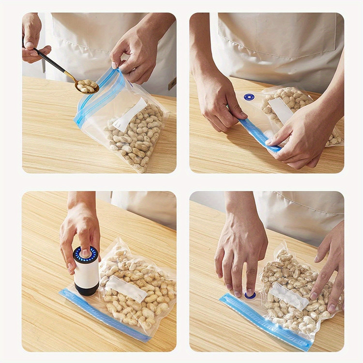 5-in-1 портатив мини компрессор ошхона ва ташқи муҳитда қўллаш учун