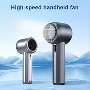 Portable Handheld Fan with Digital Display, Ultra-Quiet, Rapid Cooling