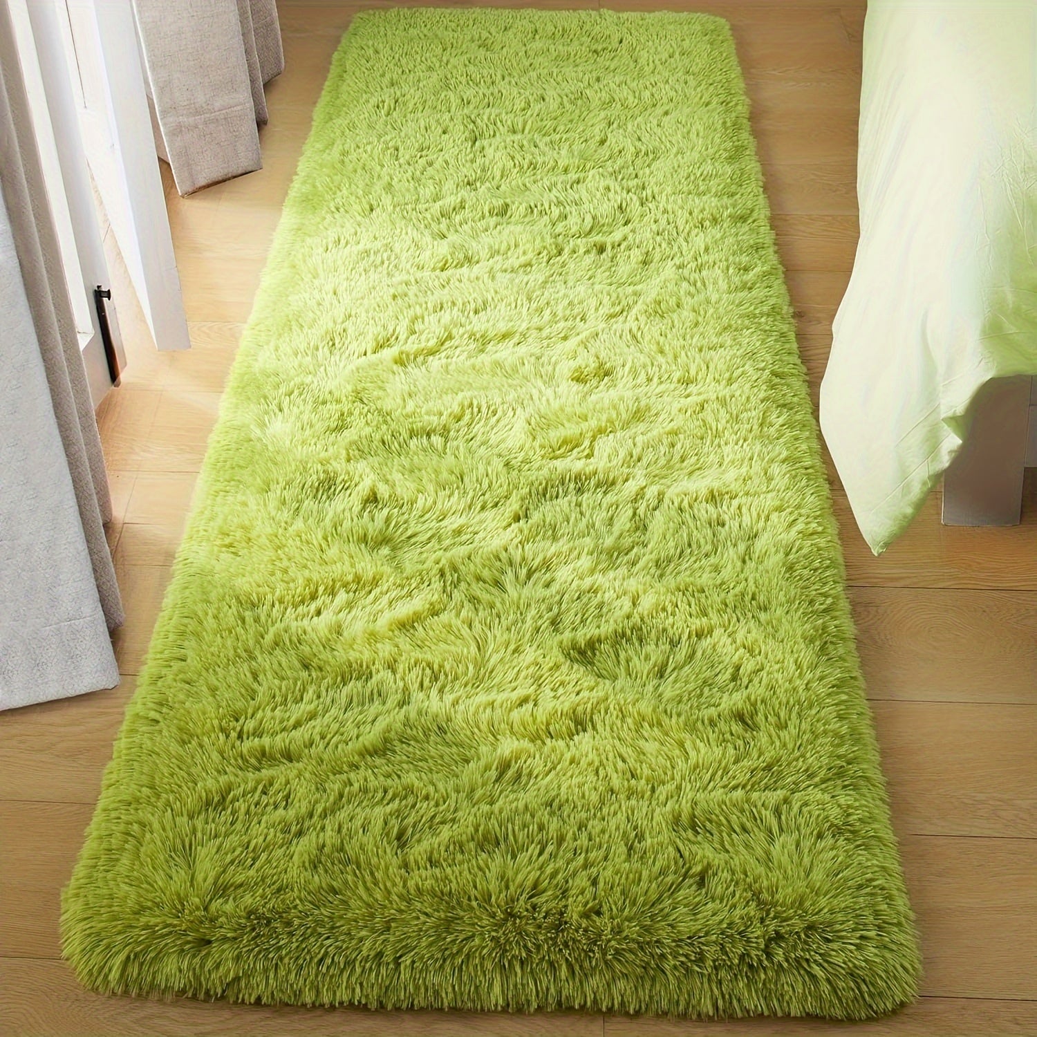 Koʻp rangli yashash xonasi va yotoqxona uchun qulay shag polyester soʻrgʻich mato