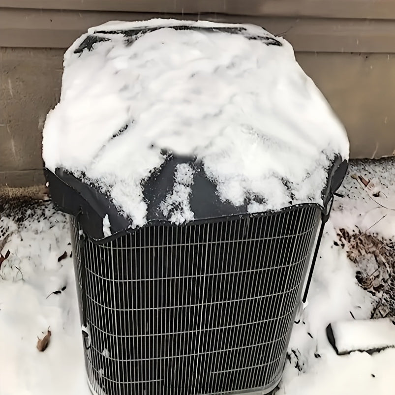 Vertical Outdoor Air Conditioner Cover for Central AC Units Weatherproof Dust Snow Protection