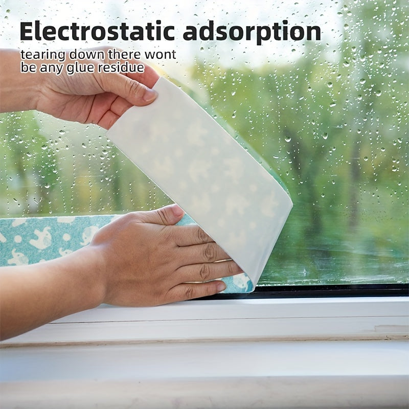 Reusable Water-Absorbing Window Sticker for Frost Prevention, Washable, Durable Fiberwebs