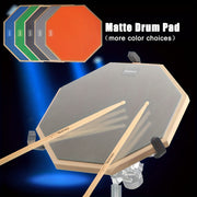 Beginners uchun 8 dyuymli baraban padlari, rezina shovqinsiz mato bilan, ko'p rangli