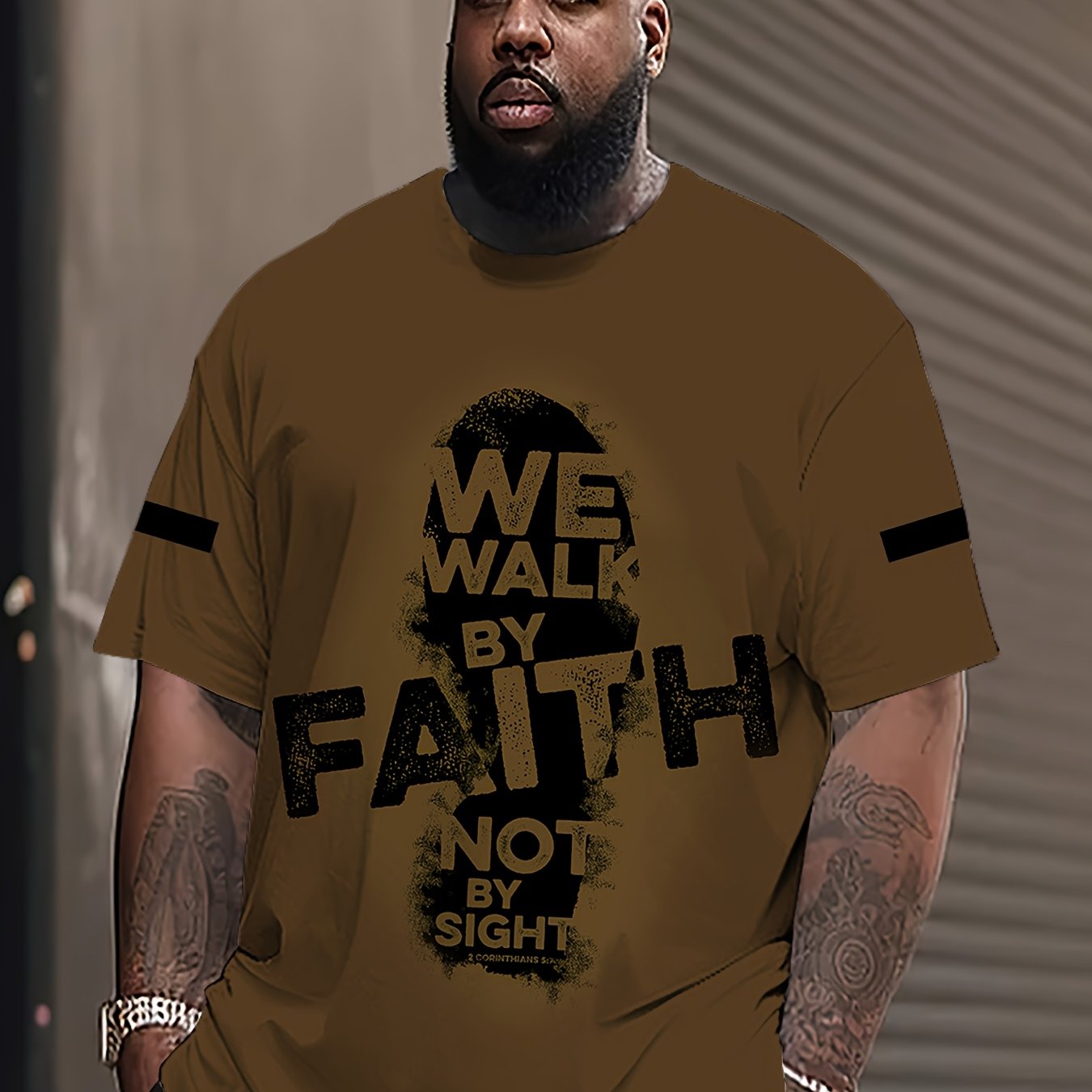 3D Print Faith Shirts for Men Women All Sizes Casual Sports T-Shirt