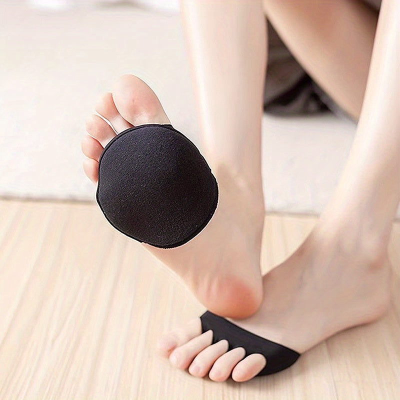 Women's Foam Forefoot Cushions Half-Size Anti-Wear Foot Pads, Comfortable Shoe Inserts