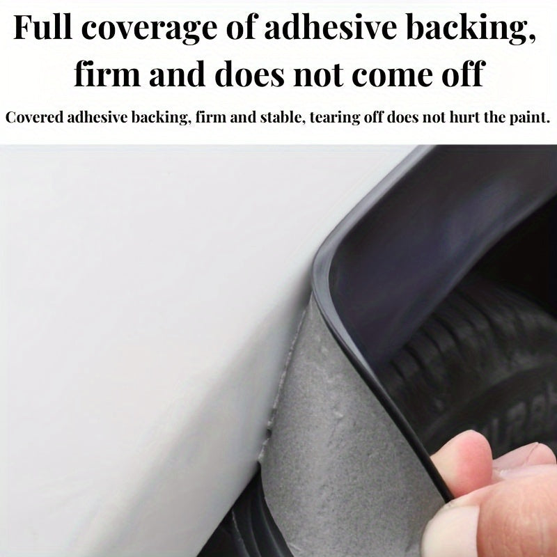 Universal Carbon Fiber Wide Body Wheel Arch Fender Extensions Anti-scratch