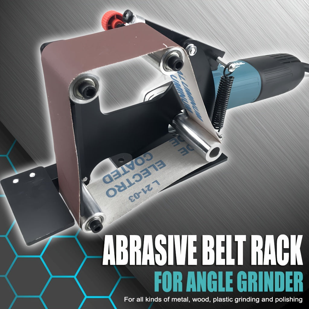 50mm Wide Sanding Belt Attachment for Angle Grinders Durable Material No Power Needed