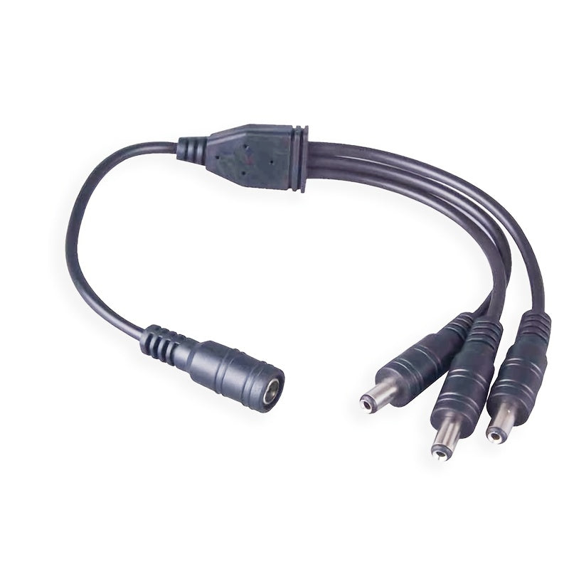 Cable de rama tipo CCTV DCY 5.5X2.1mm con núcleo de cobre para múltiples cámaras y equipos de vigilancia