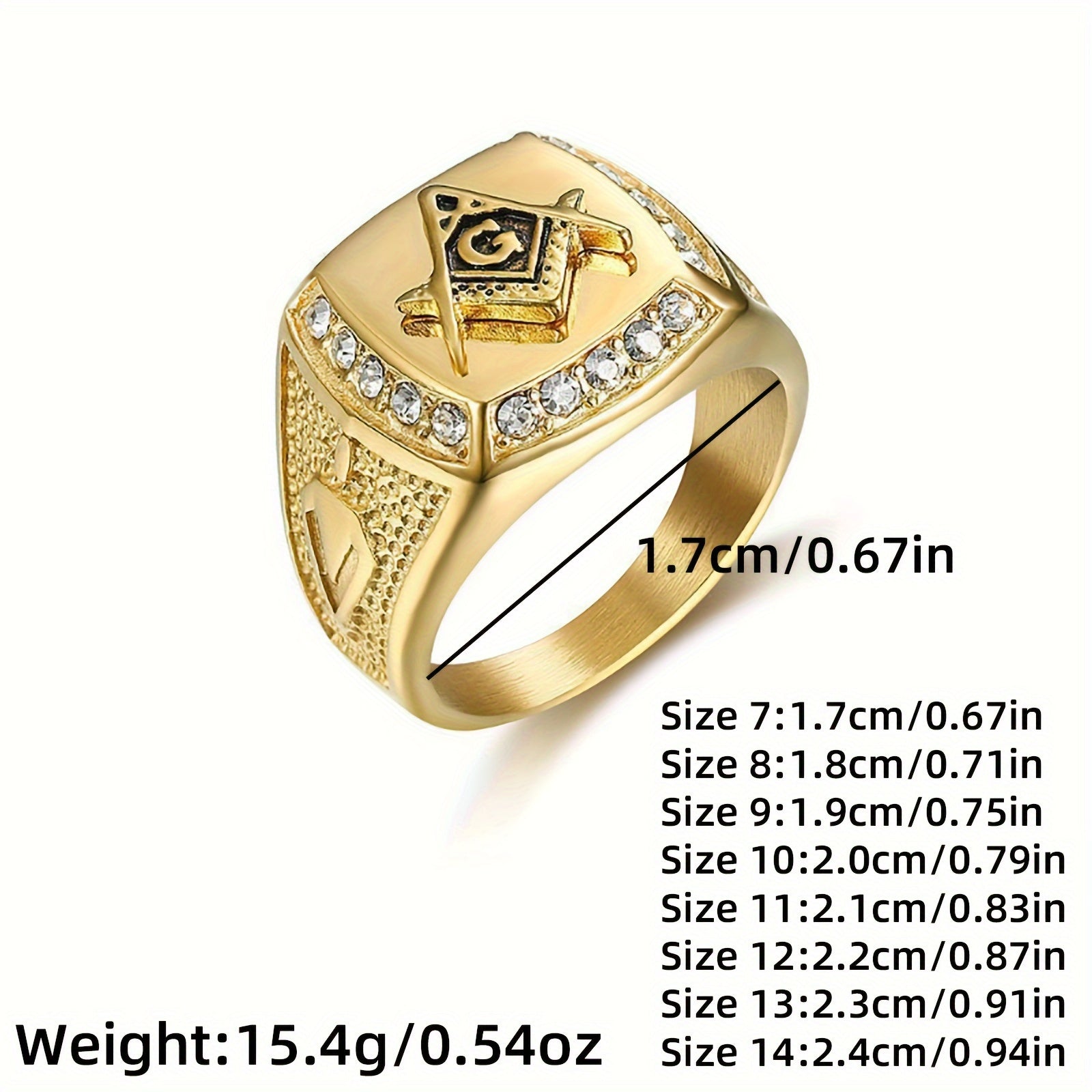 Erkaklar uchun Vintage Punk uslubidagi zanglamas po'latdan yasalgan muhr halqasi, erkaklar, o'g'il do'sti yoki otalar uchun mukammal 14-fevral sovg'asi