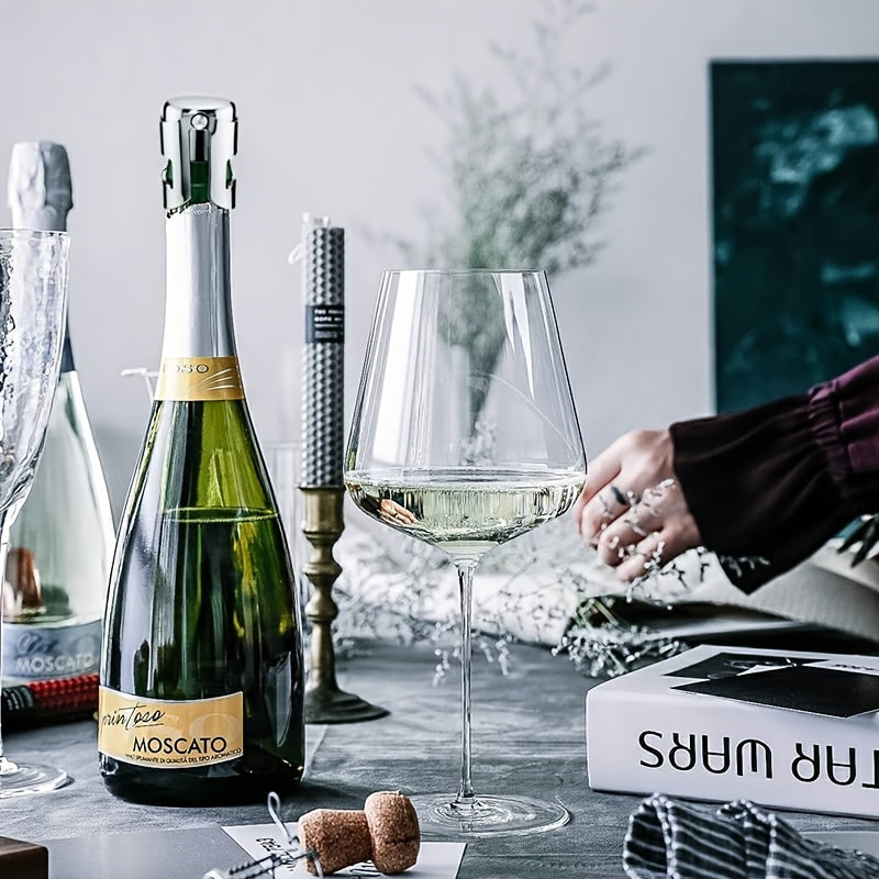 Naychali po'latdan yasalgan shampan to'plovchisi, vino saqlash uchun, 1 yoki 2 dona sovg'a to'plami