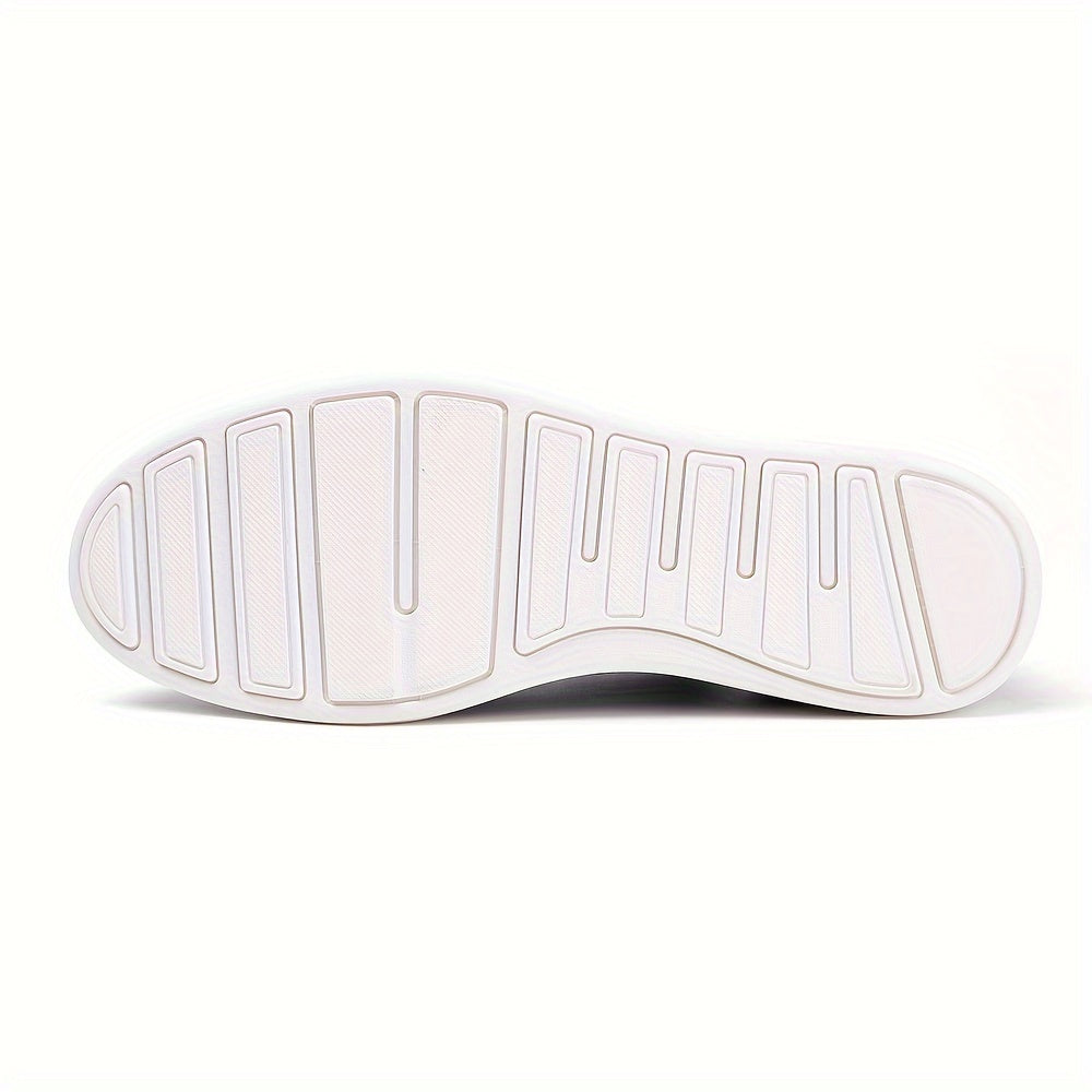 Zapatillas casuales de malla transpirable para hombres de tallas grandes con cordones para actividades al aire libre