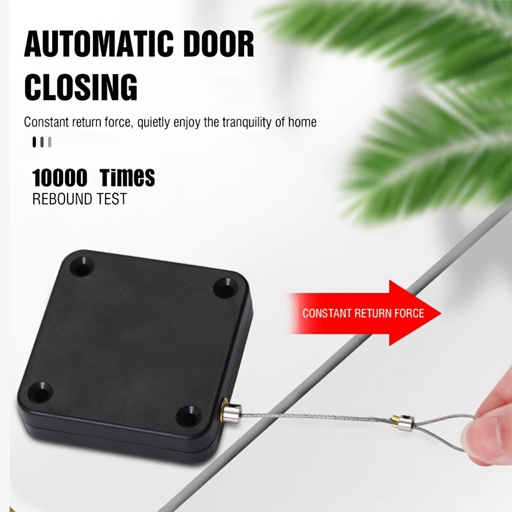Automatic Door Closer Surface Mount Adjustable Sensor Easy Install