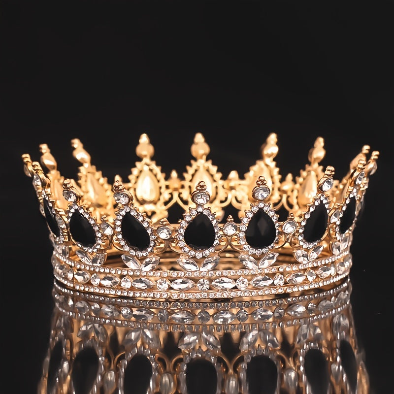 Bridal Tiaras and Crowns with Sparkling Rhinestones for Weddings and Proms