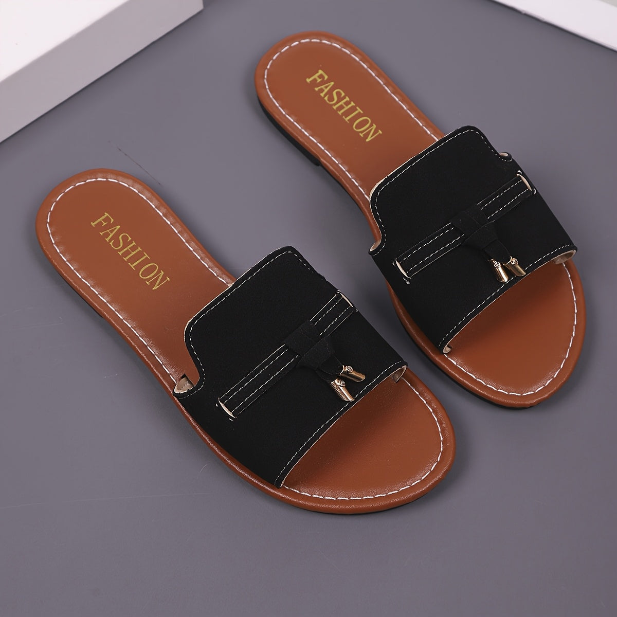 Women's Synthetic Slip-On Sandals Breathable Summer Comfort Wide Feet